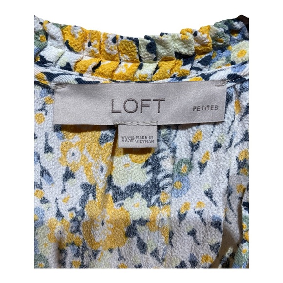 Ann Taylor Loft Floral Swing Dress - Picture 3 of 3